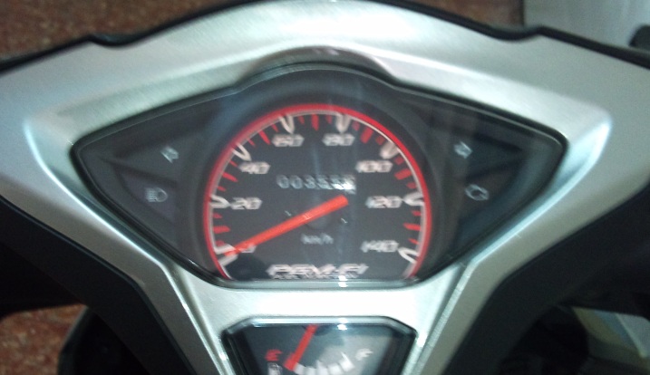 speedometer mesin on