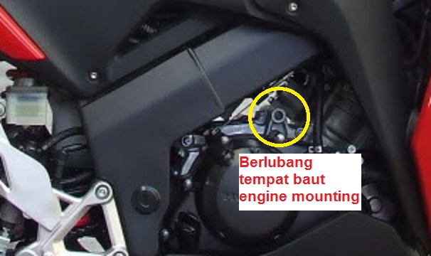 engine mounting cbr150 thailand