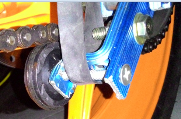 tensioner arm and roller