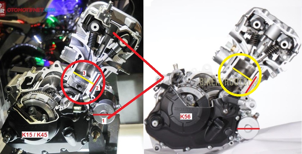 engine k15 vs k56 perf comp