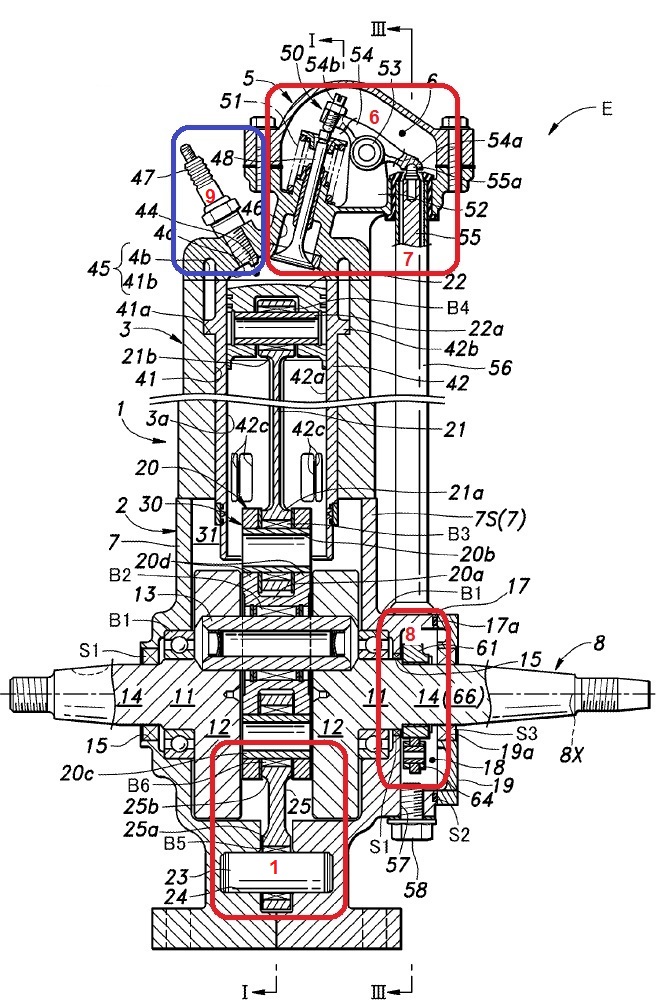 Honda-New 2T-Patent engine3