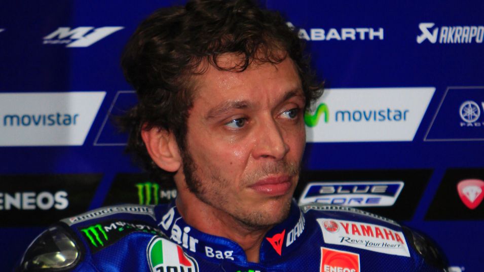 rossi crying