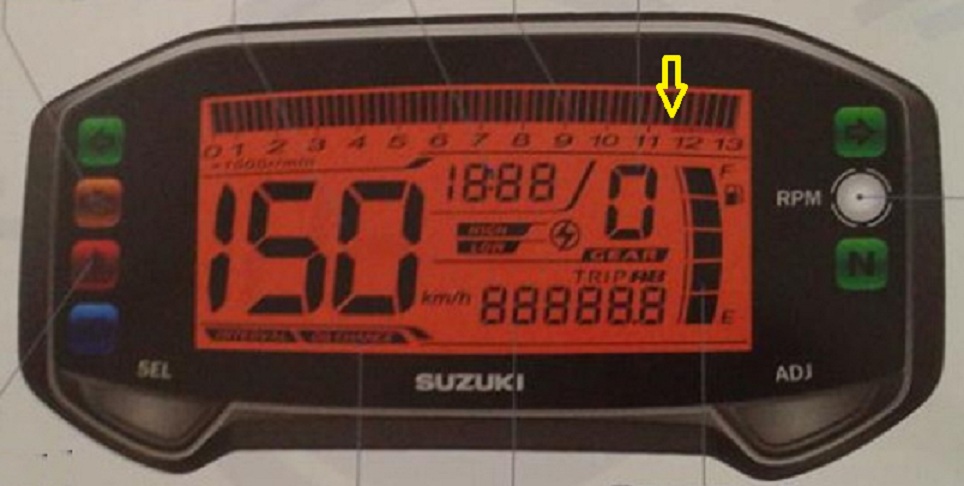 satria-fu-fi-speedometer redline