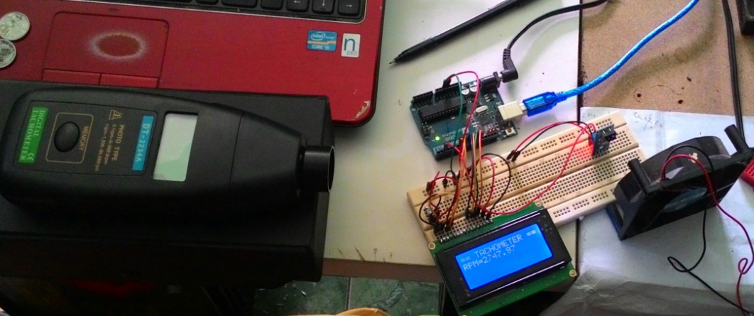 [ECU Arduino] Merancang Tachometer Berbasis Arduino 