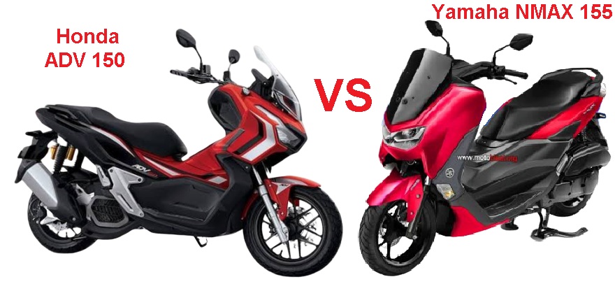 Honda ADV Vs Yamaha NMAX, Fitur Gredeg Vs Y-Connect | the