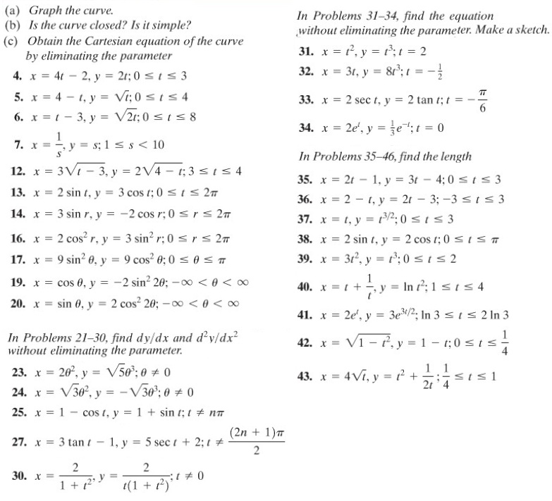 10-4 kalkulus param problem set