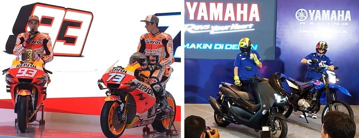 Tim-Repsol-Honda vs Tim Yamaha Factory Racing